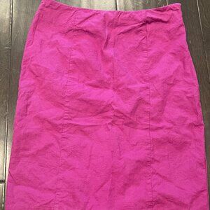 New York and Company Pink Pencil Skirt, Size 0
